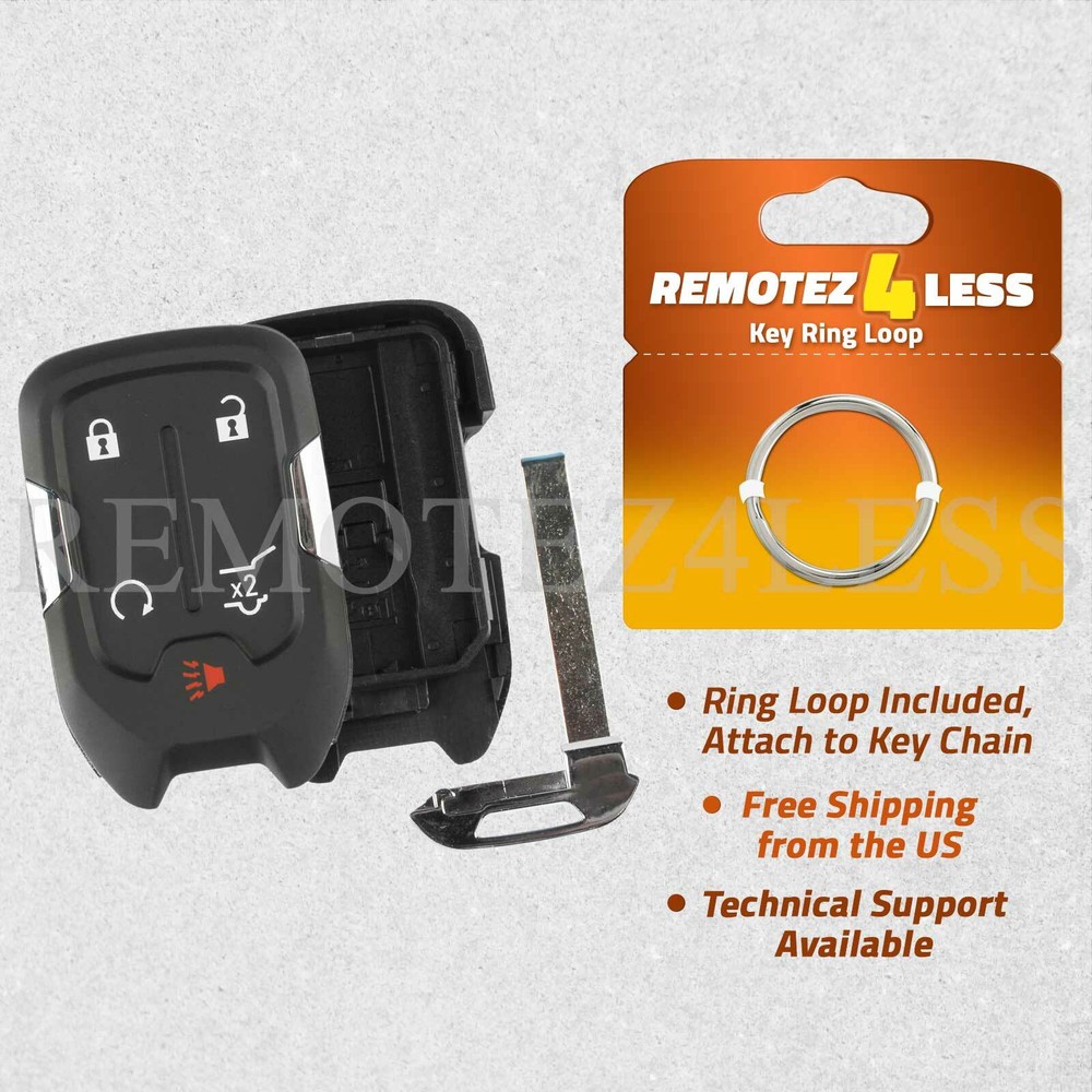 For 2017 2018 2019 2020 GMC Acadia Replacement Remote Fob Shell Case Pad 5b