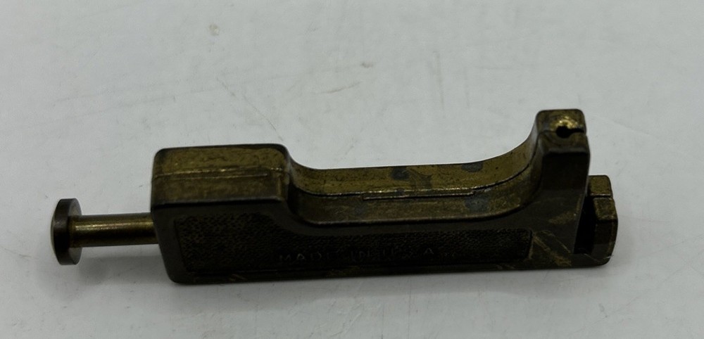 Vintage Thread-Master Automatic brass needle threader works