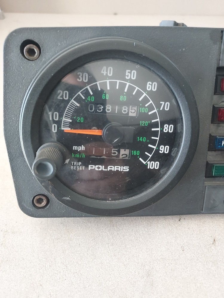 90's Polaris Snowmobile Guage Cluster