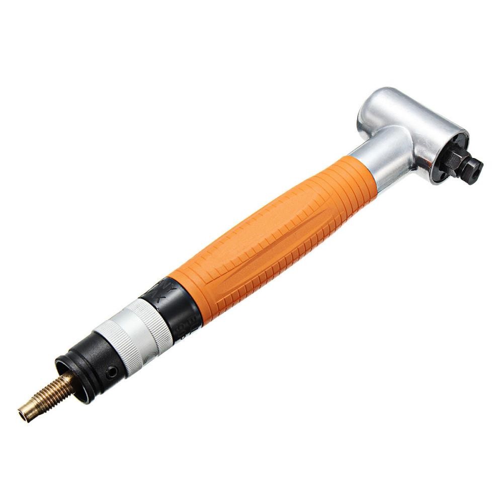 DIY 90 Degree 3MM Pneumatic Micro Grinder Angle Air Micro Die Grinder Set Tool #
