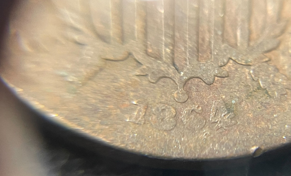 1864 US 2 Cent Piece Coin