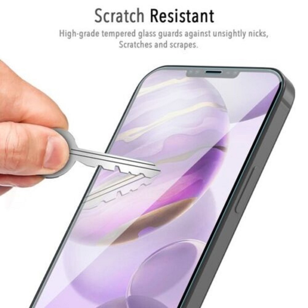 2-Pack Premium Tempered Glass Screen Protector iPhone SE Generation 3/2/1