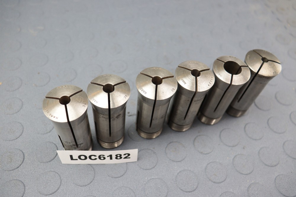 HARDINGE 5C COLLETS ODD SIZES LOC6182