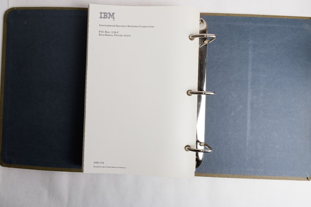 IBM 3.0 Basic Vintage Computer Hardware Reference Library