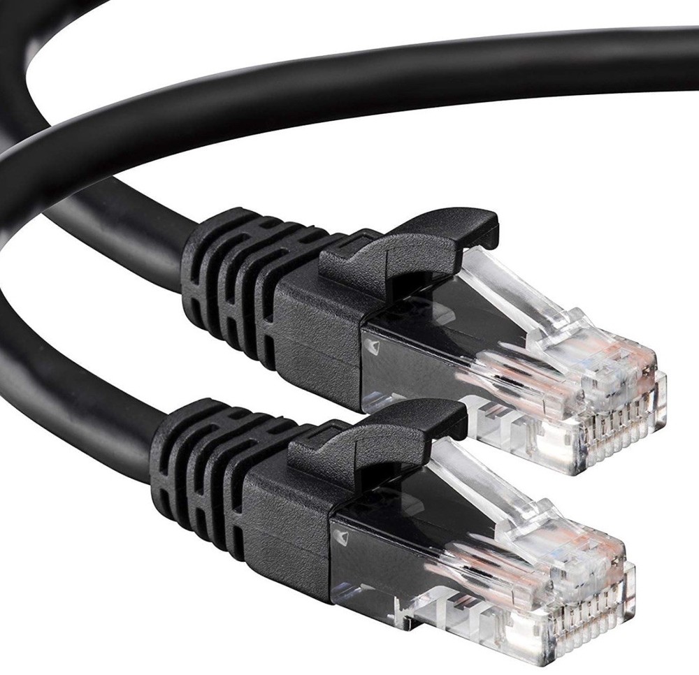 Comprehensive, MCAT6-3PROBLK 3ft Patch Cable