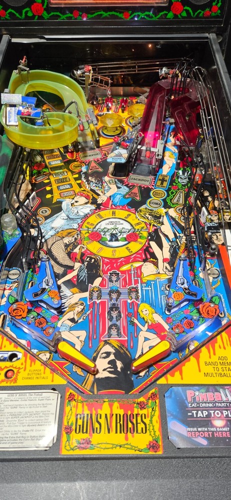 Guns N Roses Pinball by Data East