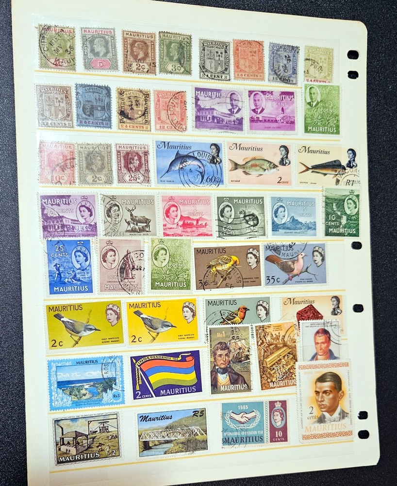 Mauritius stamps 25/50