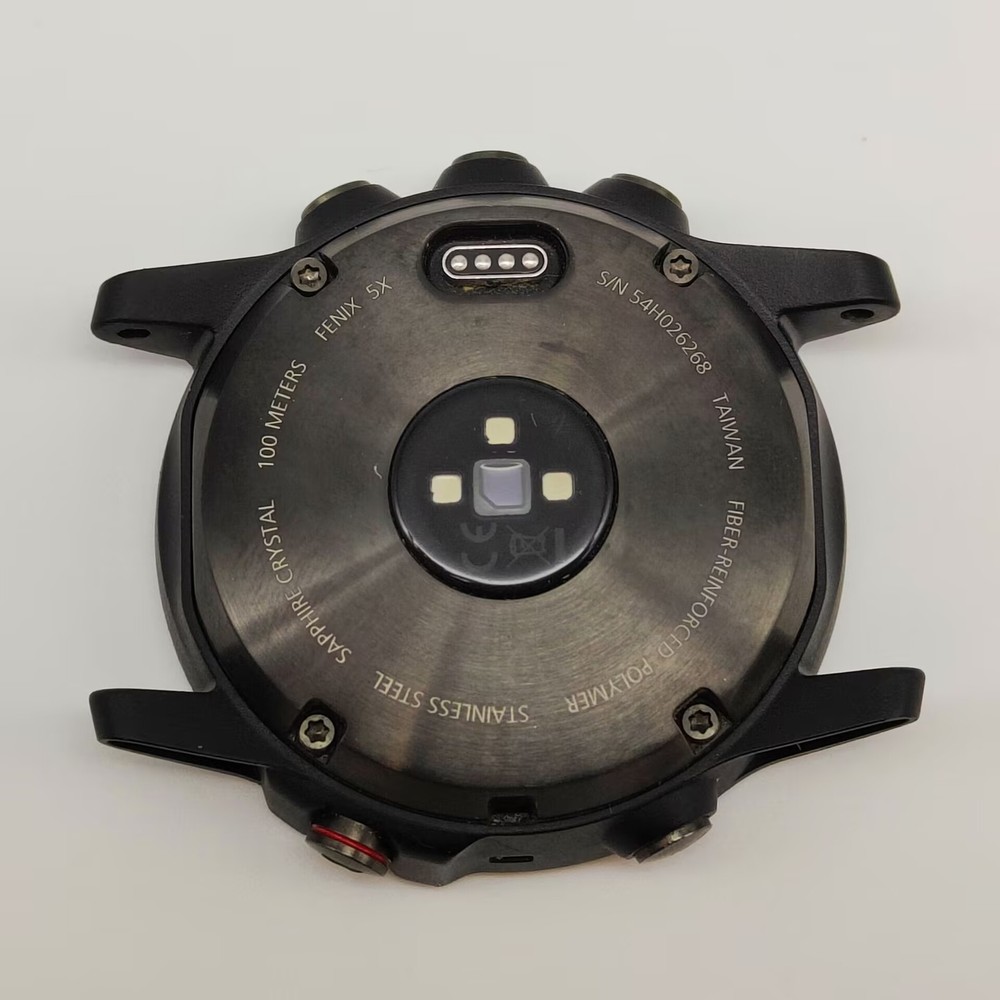 For Garmin Fenix 5X Wtach Back Case Back Cover Without Battery Replacement Part