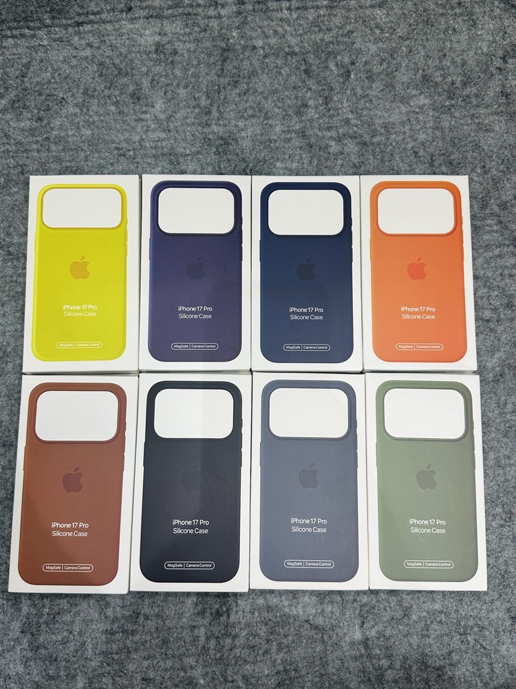 For iPhone 17 Pro Original Silicone Phone Case with MagSafe
