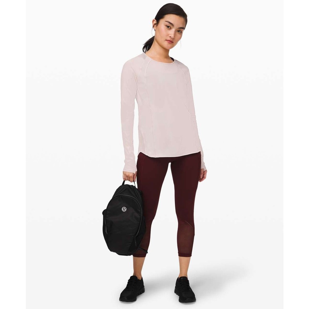 Lululemon Fast & Crop 23" *Mesh Size 10 Special Edition
