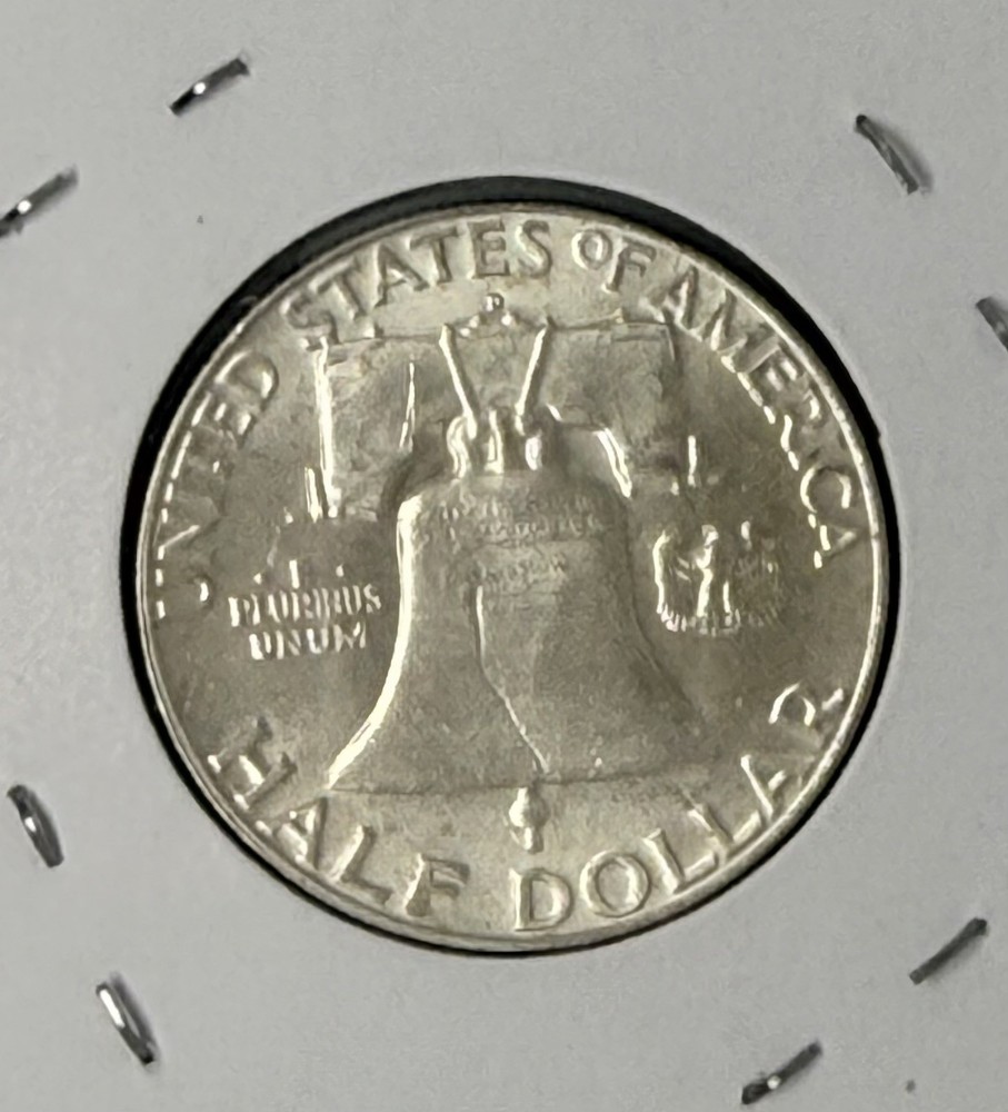 1960 D Franklin Silver Half Dollar-90% Silver