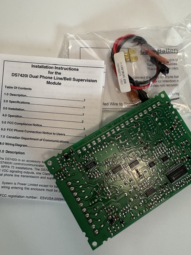 Bosch DS7420i Dual Line Supervision Module