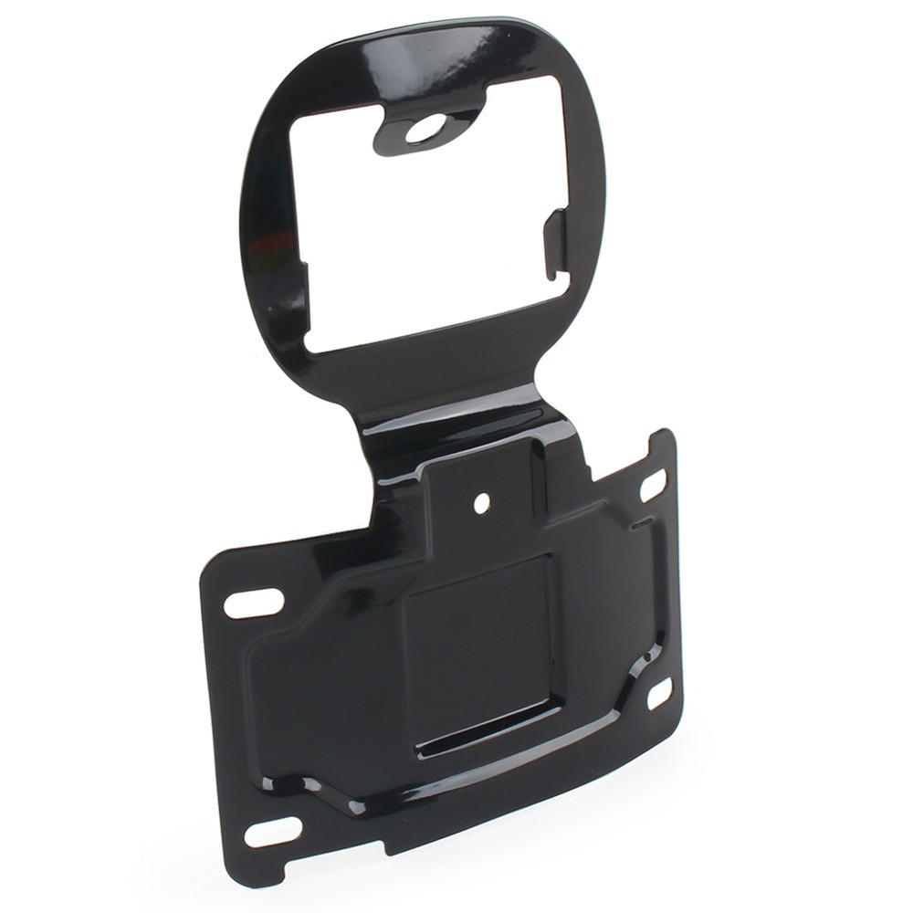 License Plate Relocation Bracket Mount Kit for Black Harley Touring