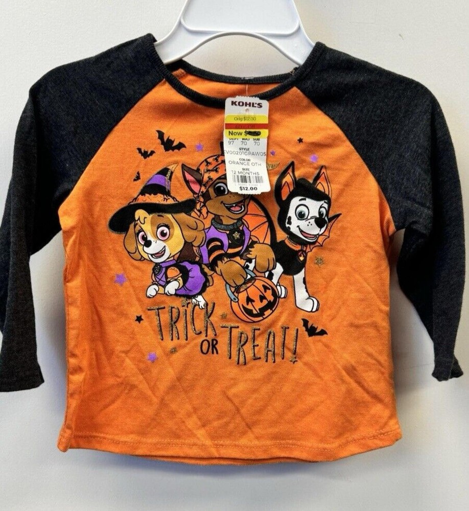 Jumping Beans Infant Halloween 3 Dog Shirt Size 12 Months