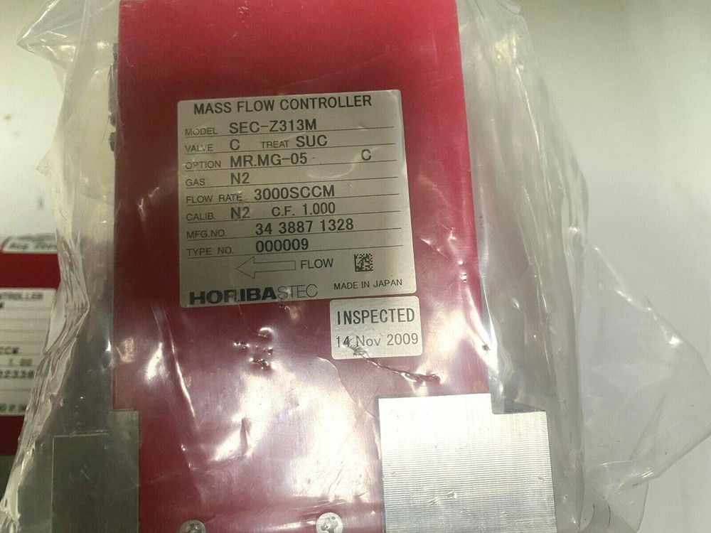 HORIBA STEC SEC-Z313M N2 Mass Flow Controller 1000 SCCM