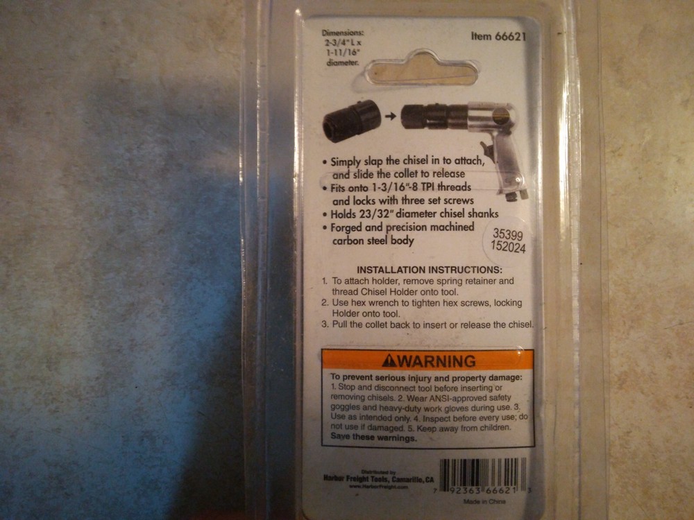 Air Hammer Quick Connect , Heavy Duty
