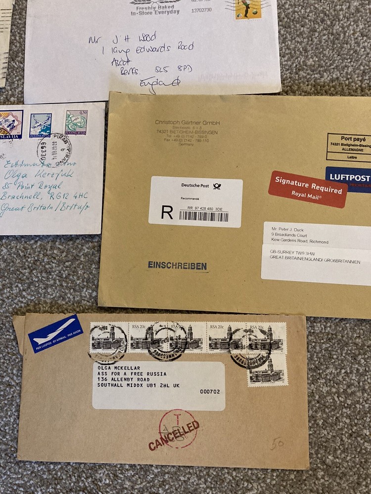 European Envelopes Job Lot