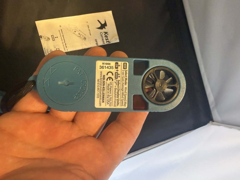 Kestrel 1000 Pocket Wind Speed Meter Anemometer