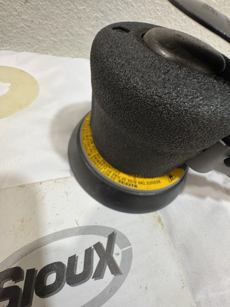 Sioux Tools Hand Random Orbital Auto Body Air Pneumatic Sander Dustless