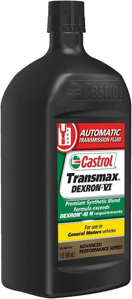 Castrol Transmax Dexron VI Mercon LV Automatic Transmission Fluid, 1 Quart,...