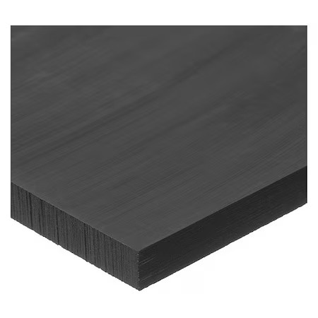 Black Polycarbonate Polycarbonate Sheet 48" L X 24" W X 1/4" Thick,