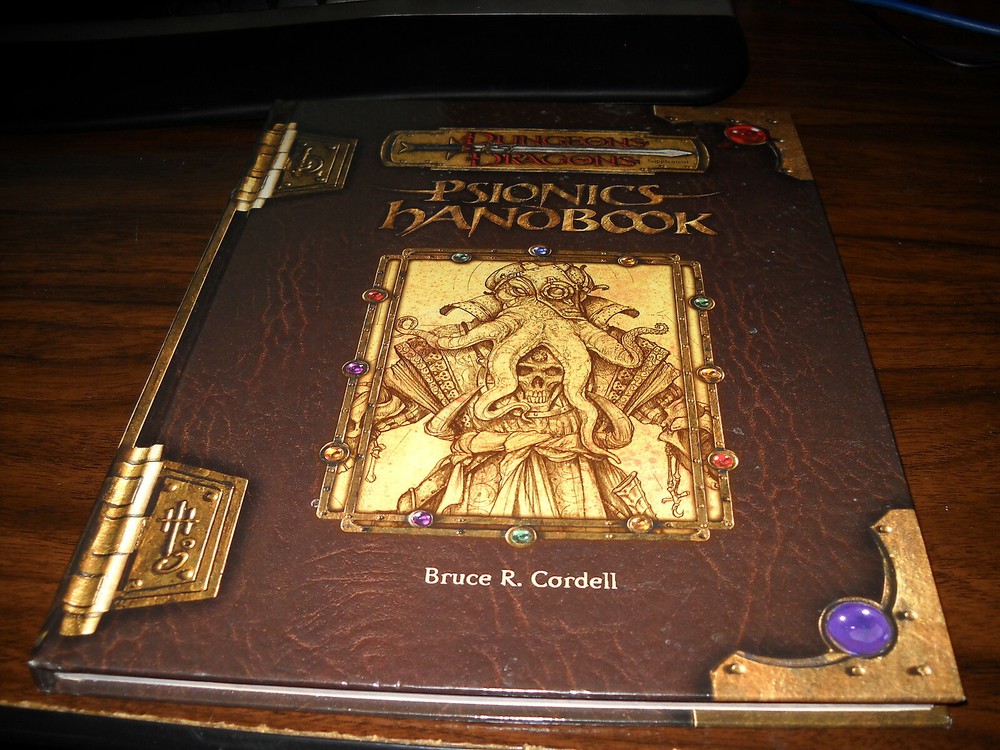 TSR D&D 3.0: Psionics Handbook Hardcover