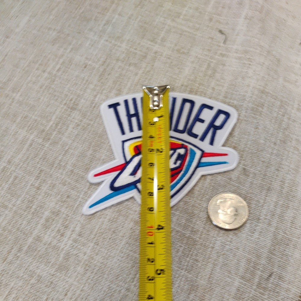 NBA Oklahoma City thunder IRON ON PATCHES