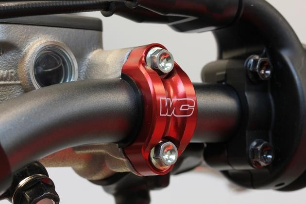 Works Connection Rotating Bar Clamp Red #31-200