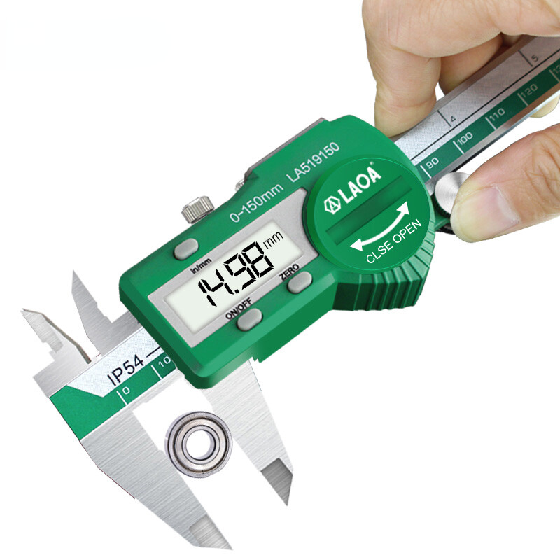 Digital Vernier Caliper Waterproof Electronic Measurement 0-150mm Measuring Tool