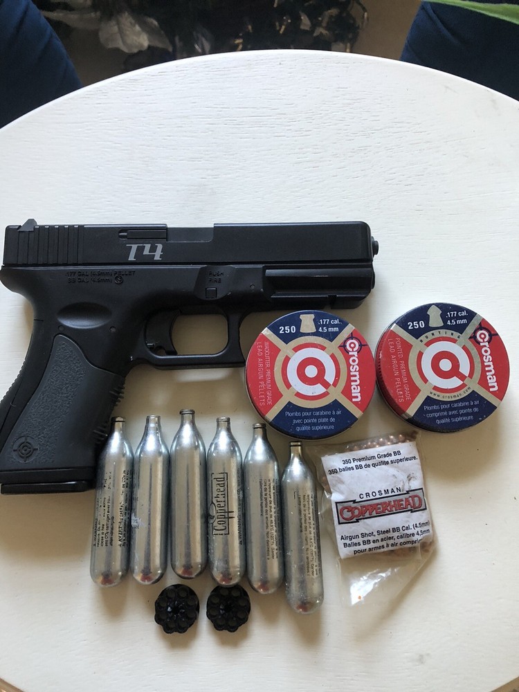 crosman co2 powered air pistol