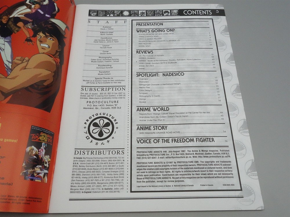 Protoculture Addicts (Ianus Publications): Issue # 46