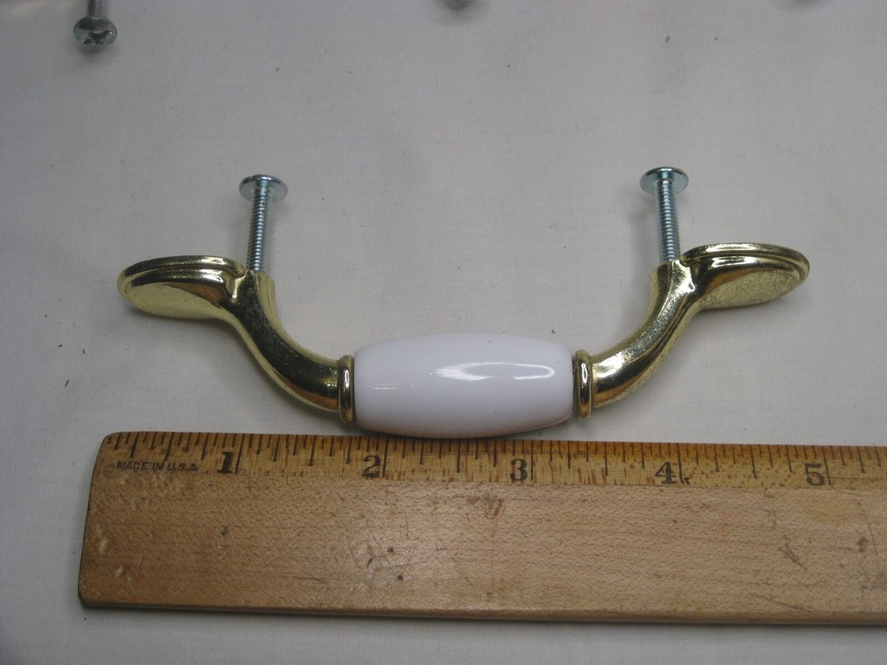 12 3" center P796-W Tranquility handles pulls pull handle lot