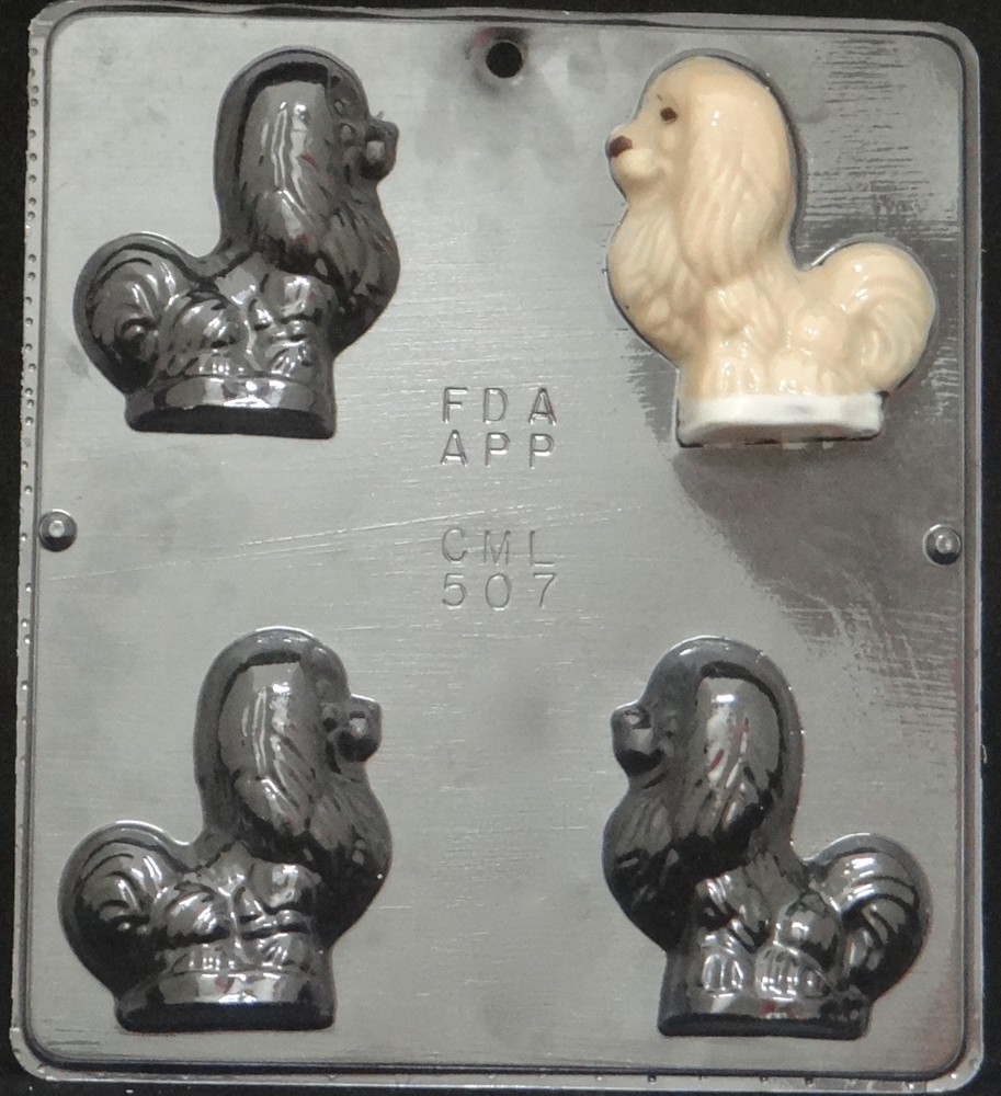 Dog Pekingese Chocolate Candy Mold  507 NEW