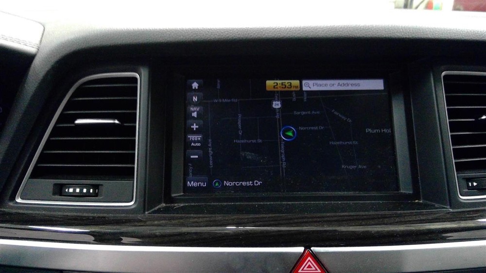 2019 Genesis G80 Info-GPS-TV Display Screen 2944406