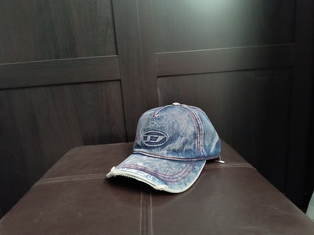 Diesel Distressed Denim Hat