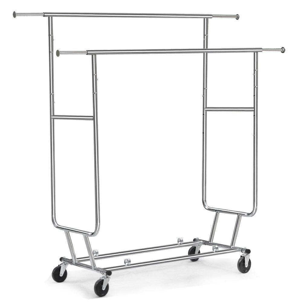Double Folding Rolling Rack