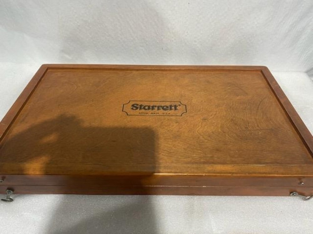 🔥STARRETT no. 436 12”-13” Outside Micrometer Set w/ Original Box Free Ship🇺🇸