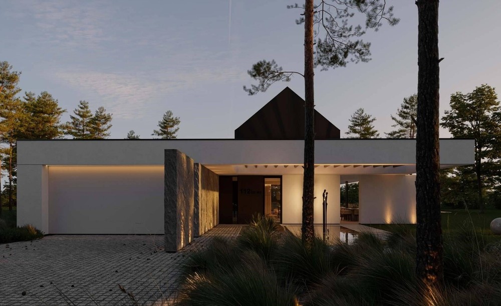 Modern House Plan Home Building Plans Blueprints, Small Cabin - Tiny House Plans