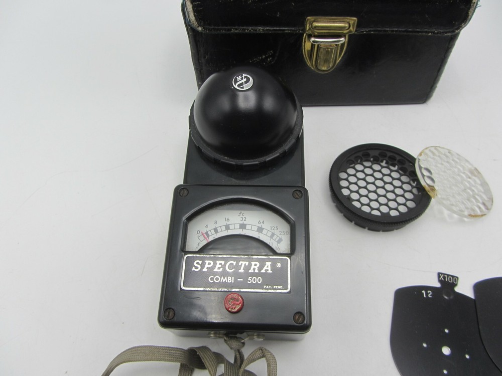 Spectra Combi-500 S-501 Light / Exposure Meter W/ Case AS-IS