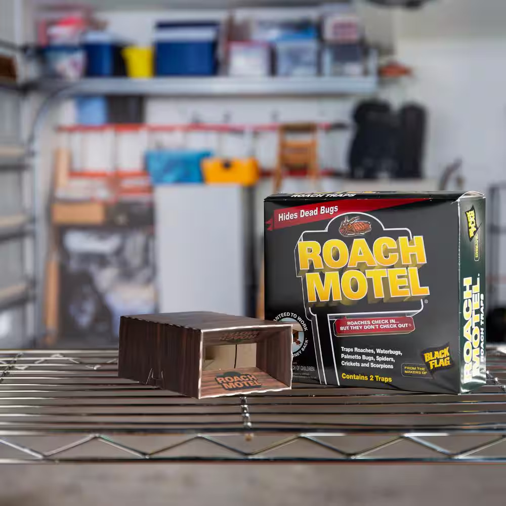 Roach Motel Insect Glue Traps (2-Pack)