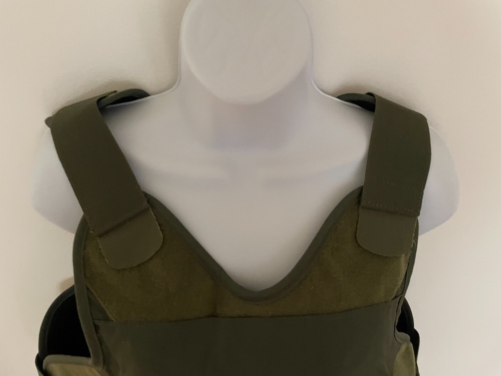 SECOND CHANCE Female Concealable Armor Carrier Spa2 Medium SHORT Olive Green