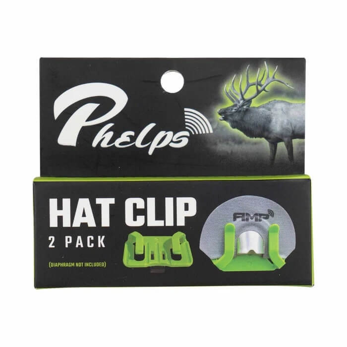 Phelps Diaphragm Hat Clip 2 Pack