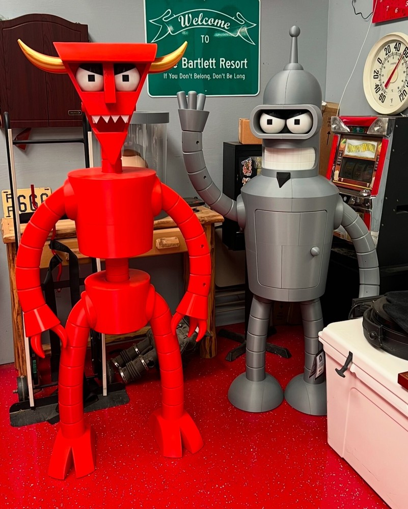 Life Size Bender Robot Futurama DIY MODEL