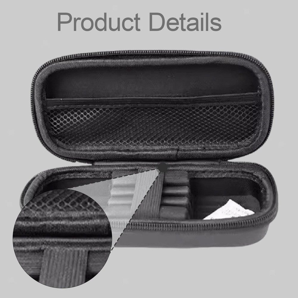 Storage Box Holder Carrying Storage Practical Holds 3 Organizer Case for Shafts