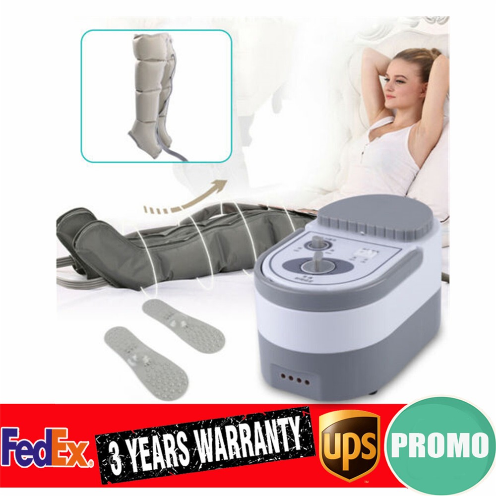 for Lymphedema Recover Pneumatic Compression Leg Massager Machine Pump Boots