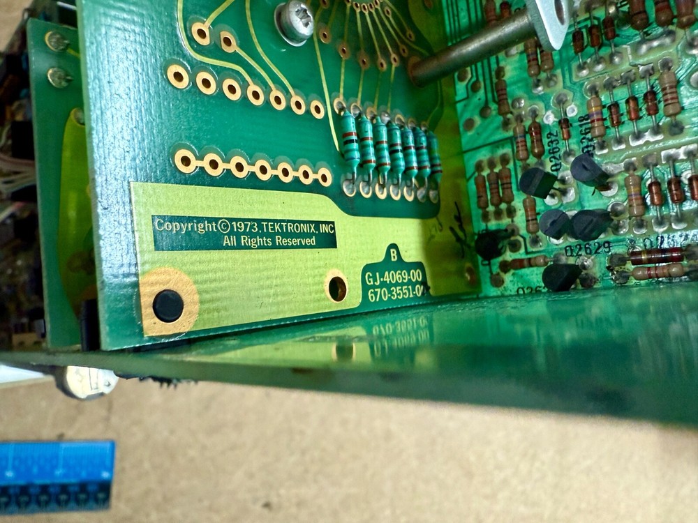Tektronix Plug-In 1970s Model Unknown Vintage TEK