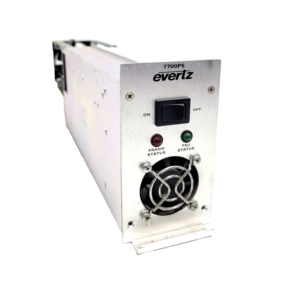 Evertz 7700PS- Power supply for 7700FR-C Frame USED WORKING