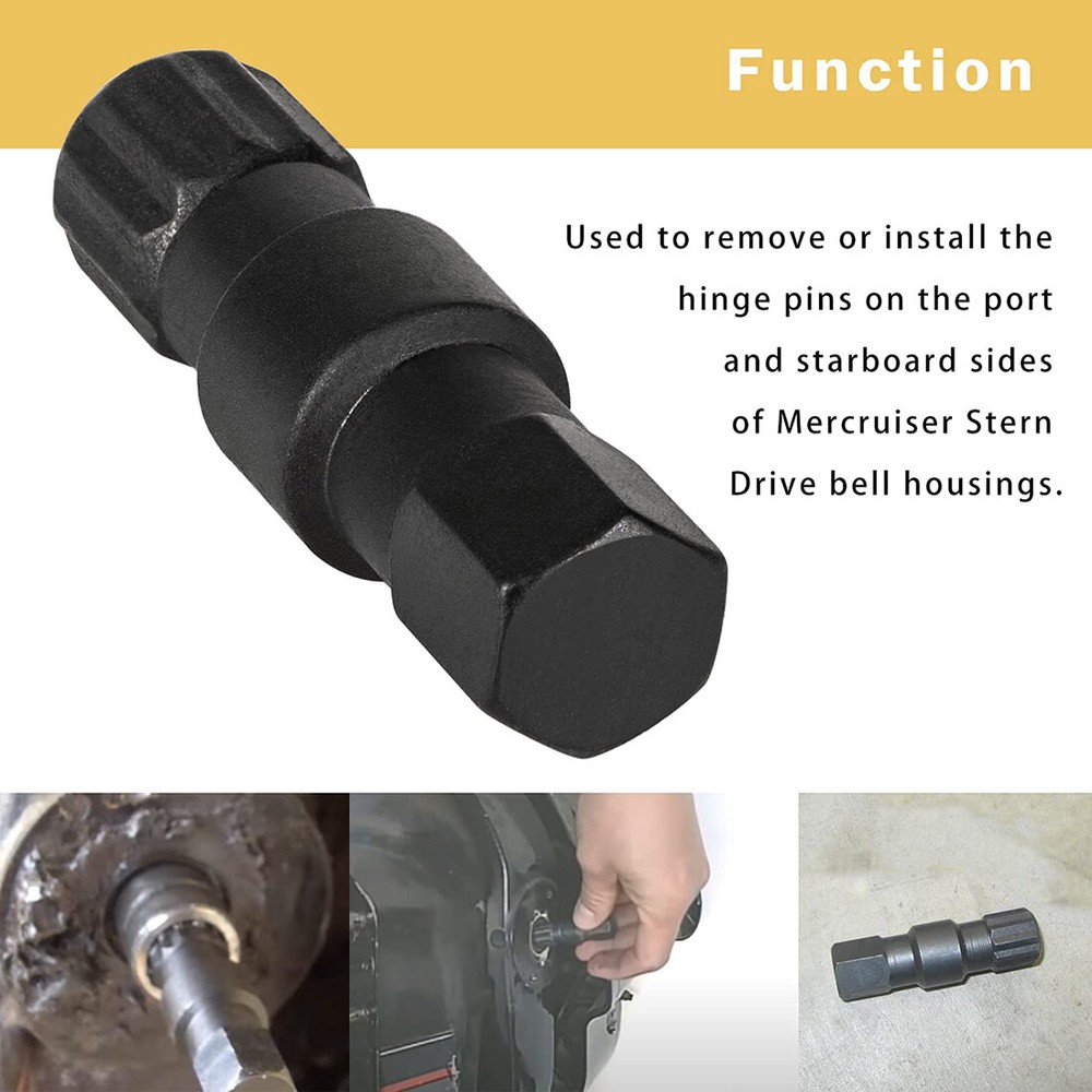 Shift Cable Tool Socket and Hinge Pin Tool for Mercruiser Alpha One Gen I Gen II