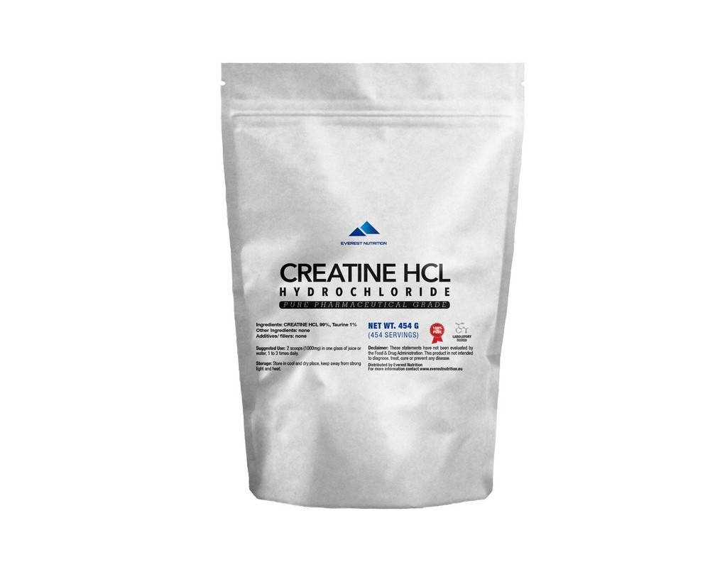 CREATINE HCL HYDROCHLORIDE 454g  POWDER