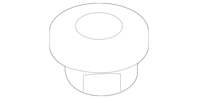 Genuine Mercedes-Benz Nut-And-Washer Assembly 000000-004012